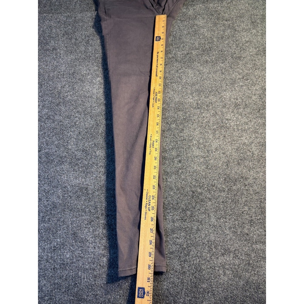 H&M Skinny Jeans Womens Size 6 Gray Denim Stretch‎ Low Rise Dark Wash Flat Front - Picture 9 of 10